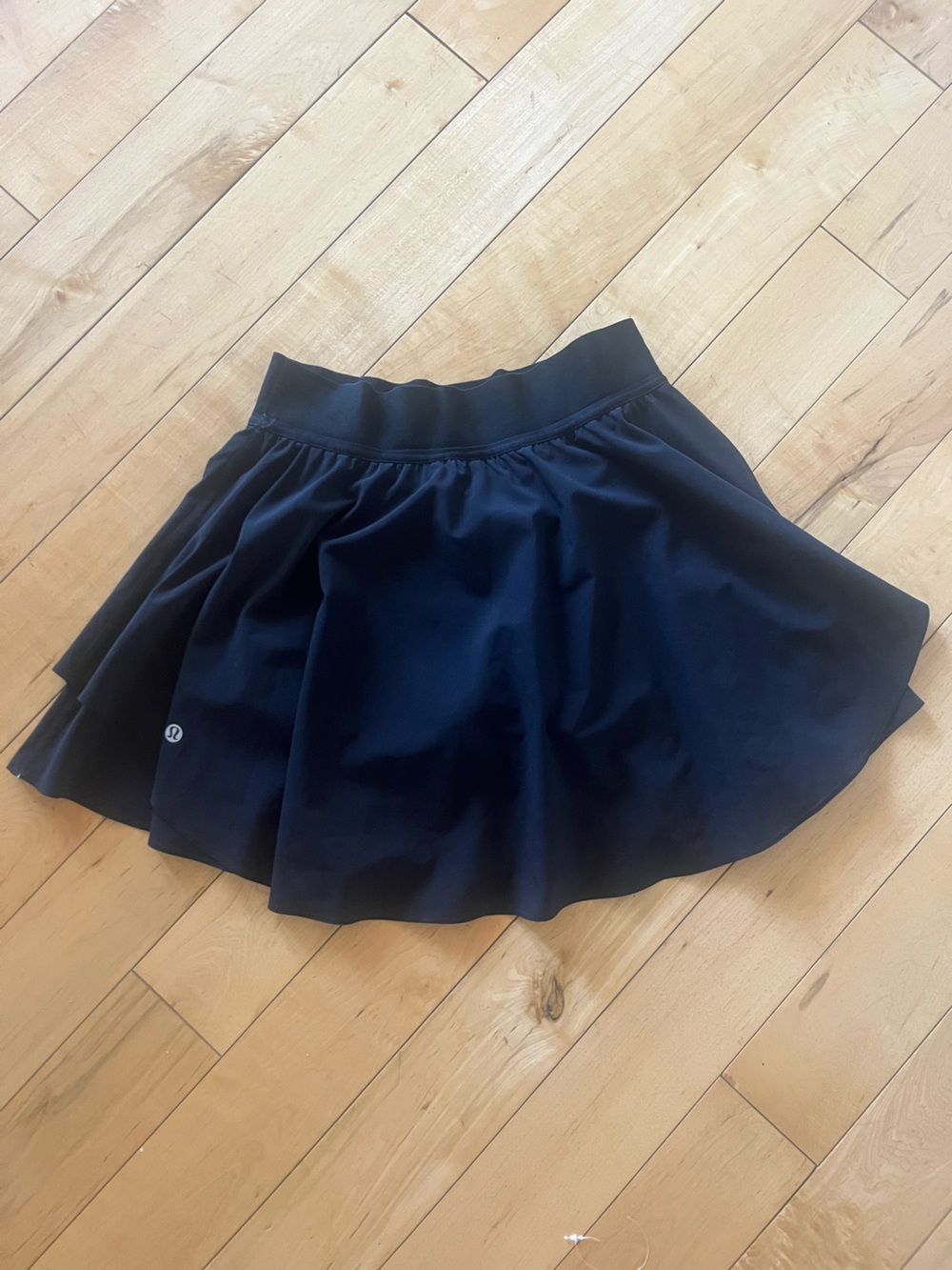 Lululemon Black High Rise Tennis Skirt